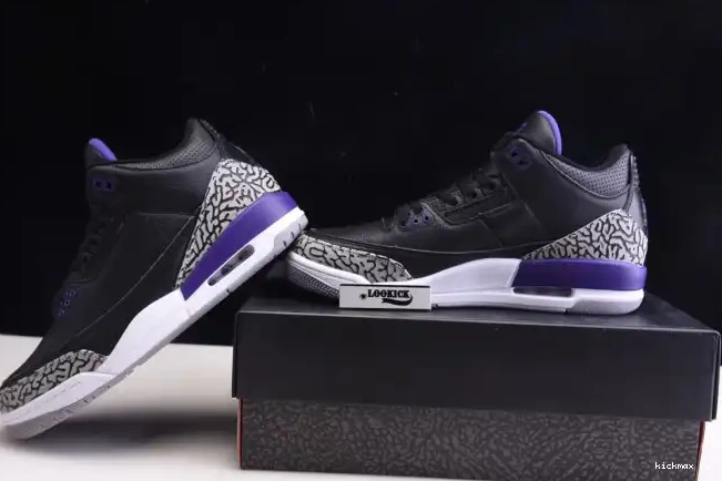 Cheap Black Court 3 Purple CT8532-050 Jordan Air Retro 0419